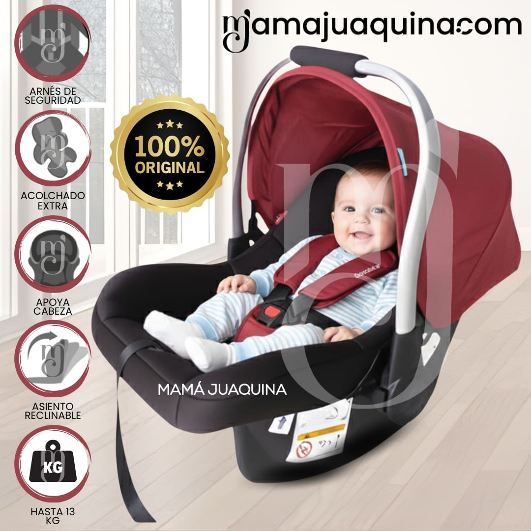 Portabebé de Lujo «TERRY» Edición Limitada Rojo