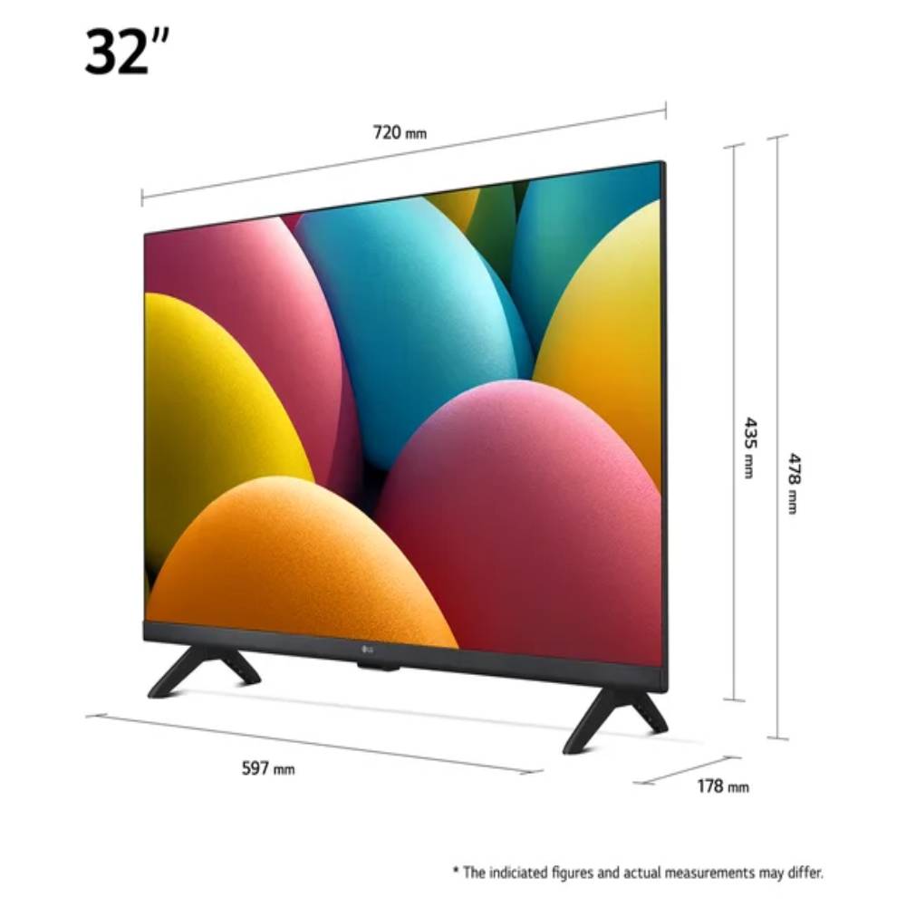 Tv Led LG Smart 32 Procesador a5 32LR600BPSC Borde Delgado Gen6 - MEGA IMPORT