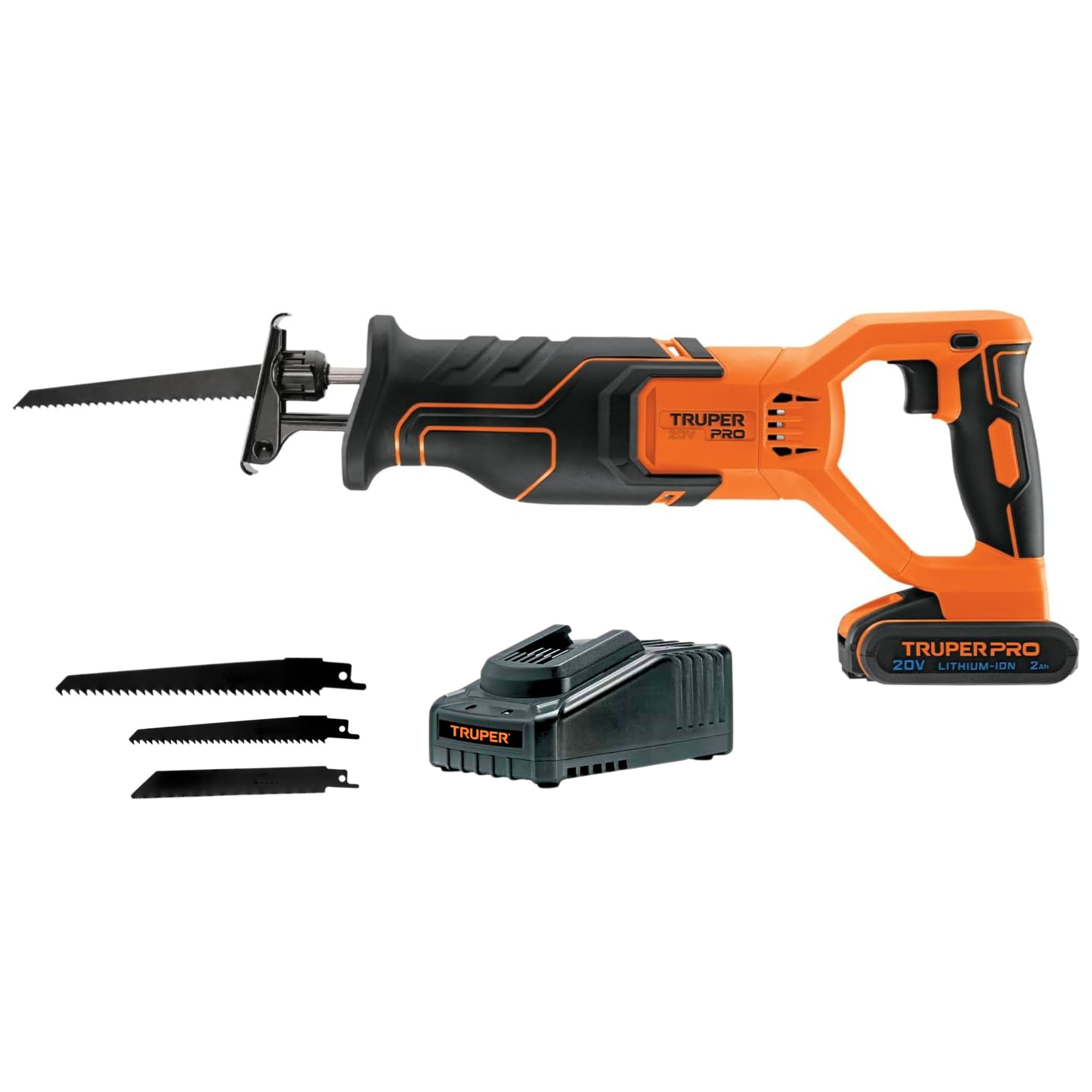 Sierra sable reciprocante inalámbrica brushless 20v, 103258 Truper pro