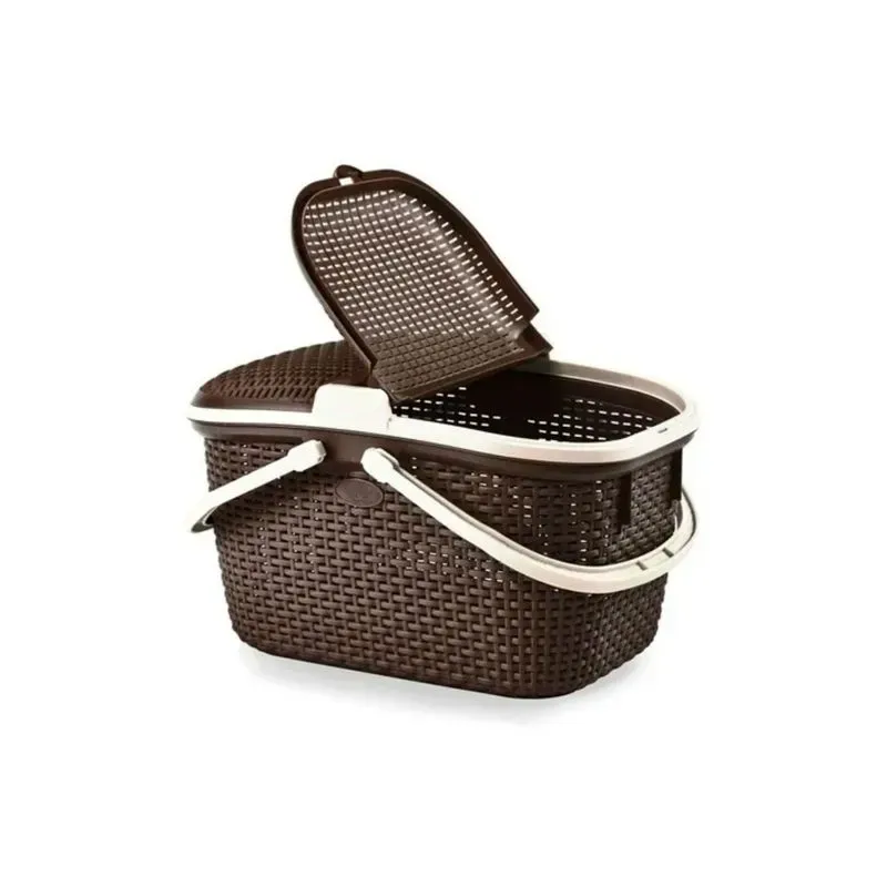 Canasta de Plástico Tavarua Ratan