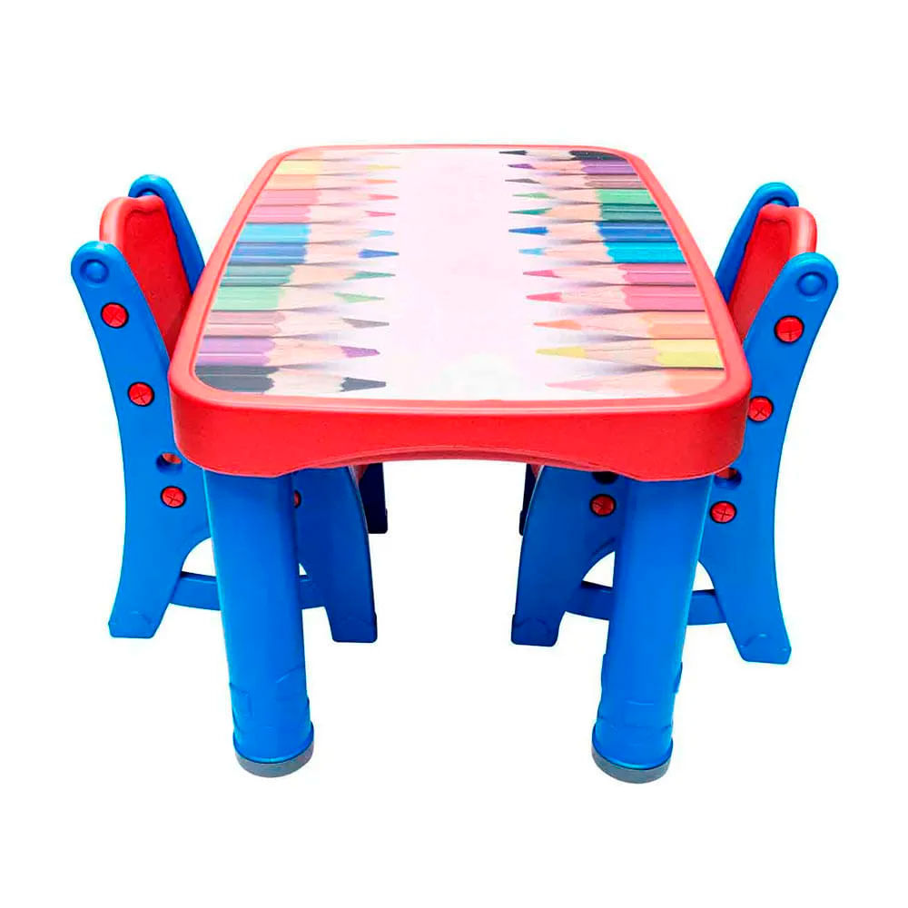 Set de estudio Basa para niños Didactico Mesa+2 sillas cod 8611 Lap