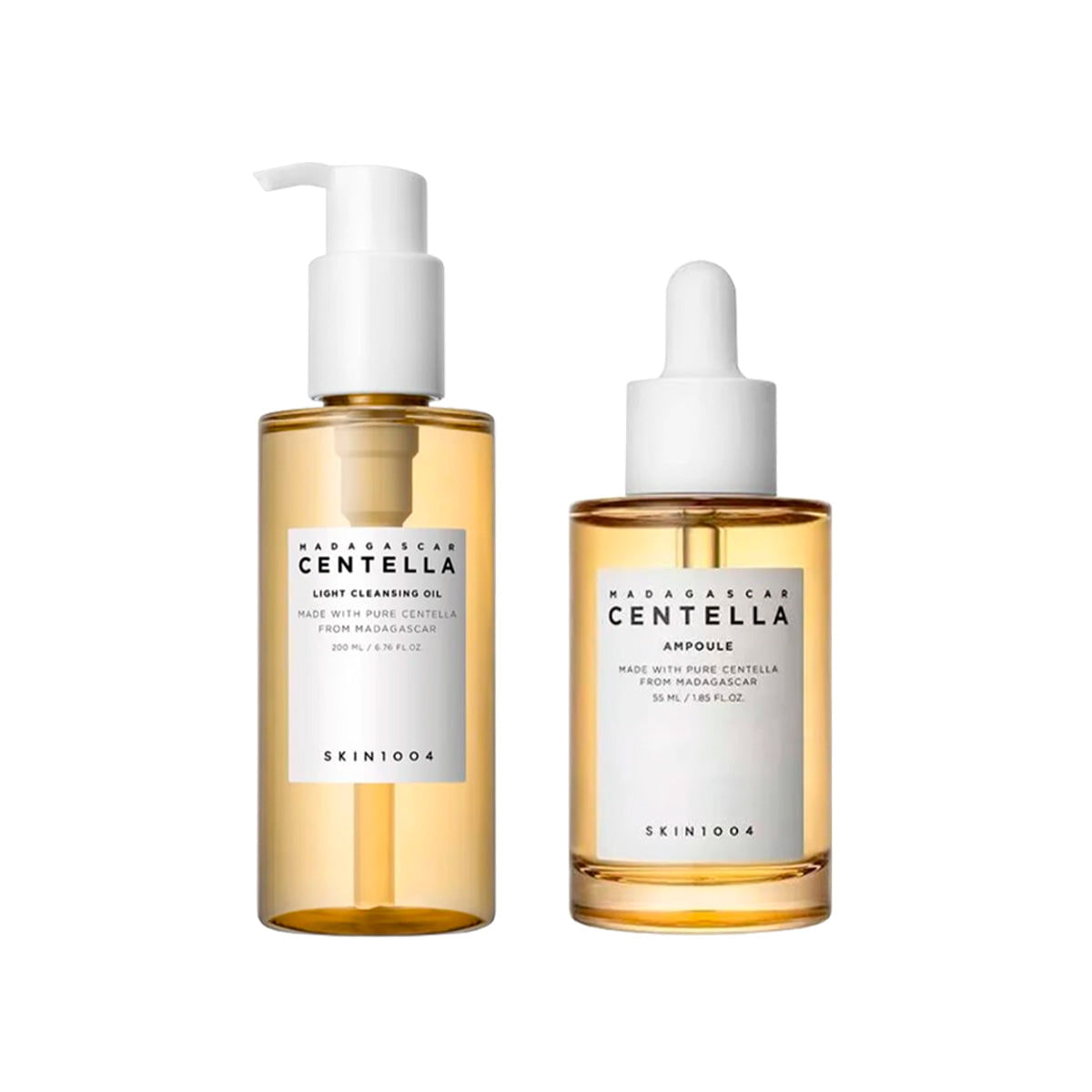Madagascar Centella light Cleansing Oil 200ml Skin1004 | Madagascar Centella Ampoule 50ml Skin1004