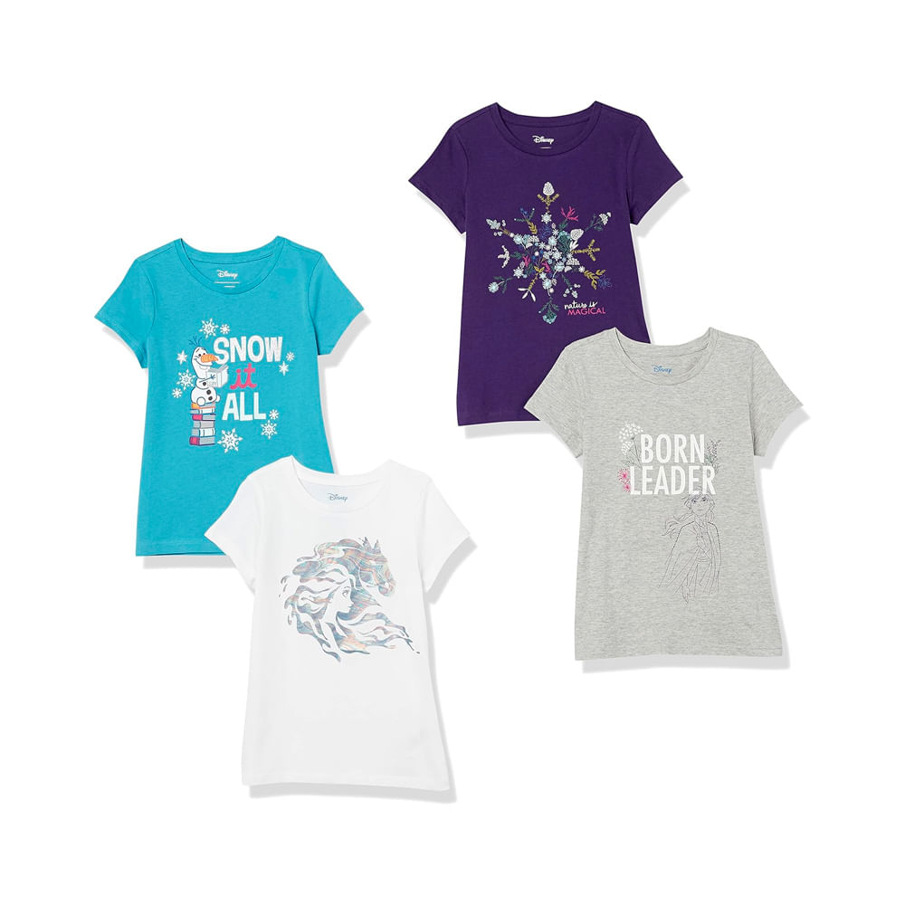 Set de Ropa Niña Amazon Essentials Disney Frozen Talla 6 7