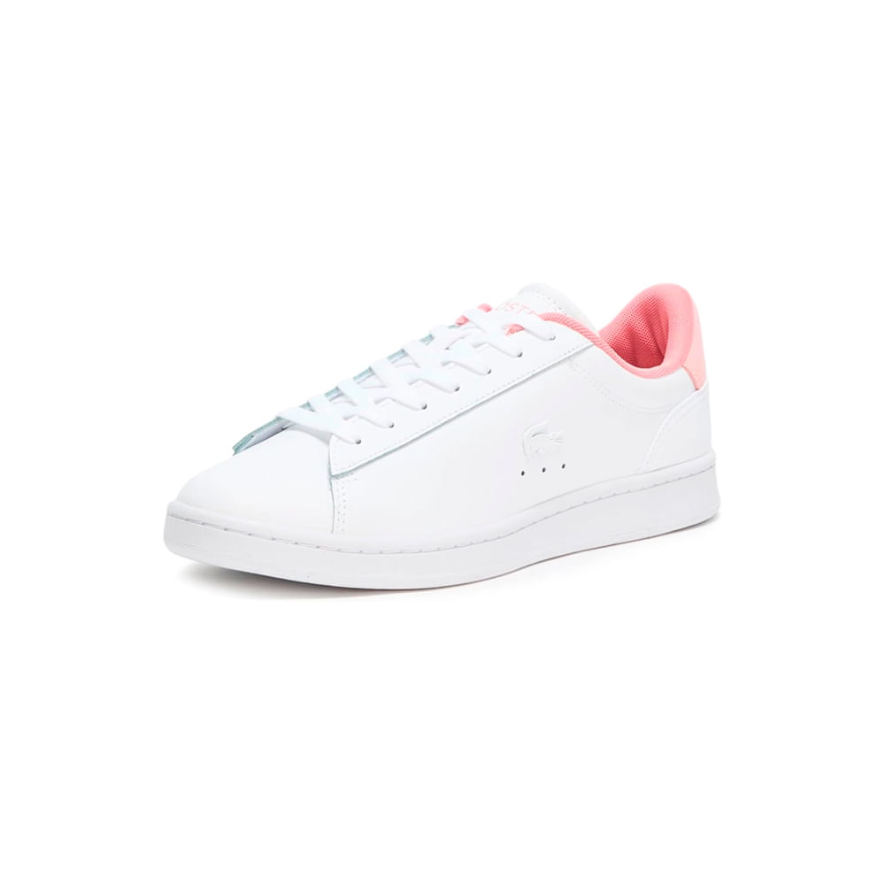 Zapatilla Lacoste Carnaby Set White Pink Dama Talla 6 5