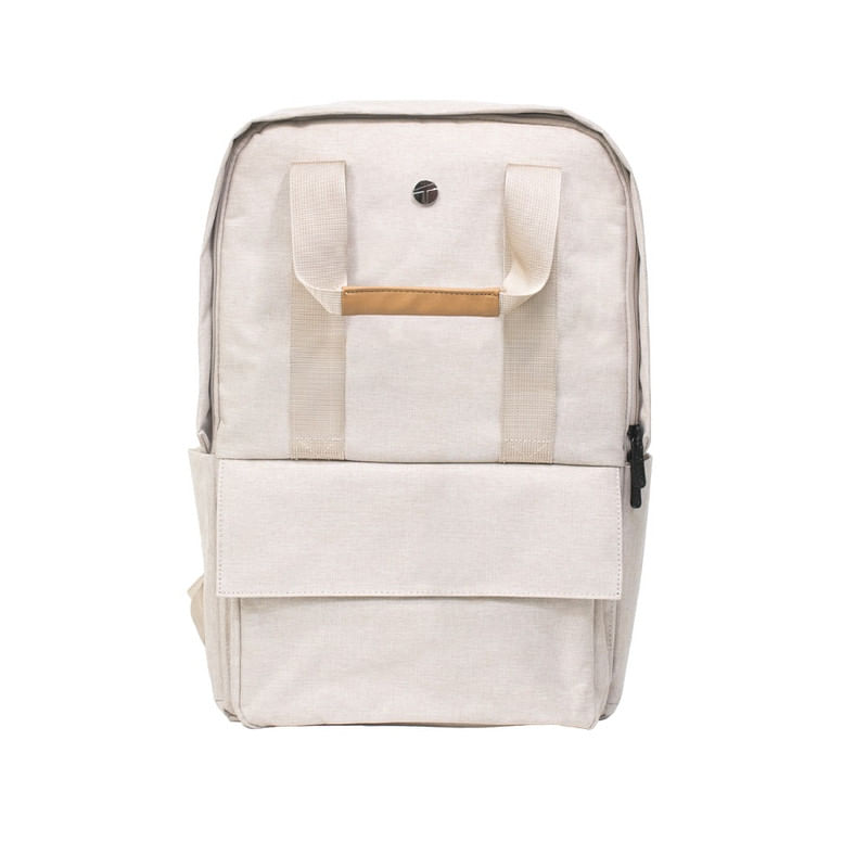 Mochila TEROS CITY II Beige TE-9026BG TE9026BG para notebooks hasta 15.6 Pulg