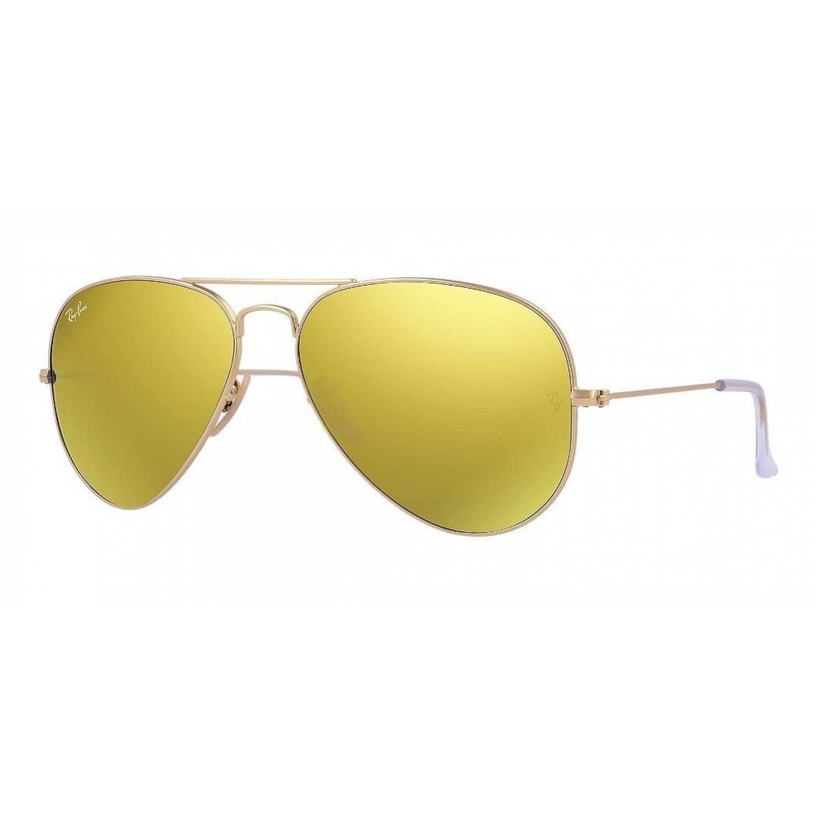 LENTES RAY BAN AVIATOR GOLD RB3025 GENUINO NUEVO