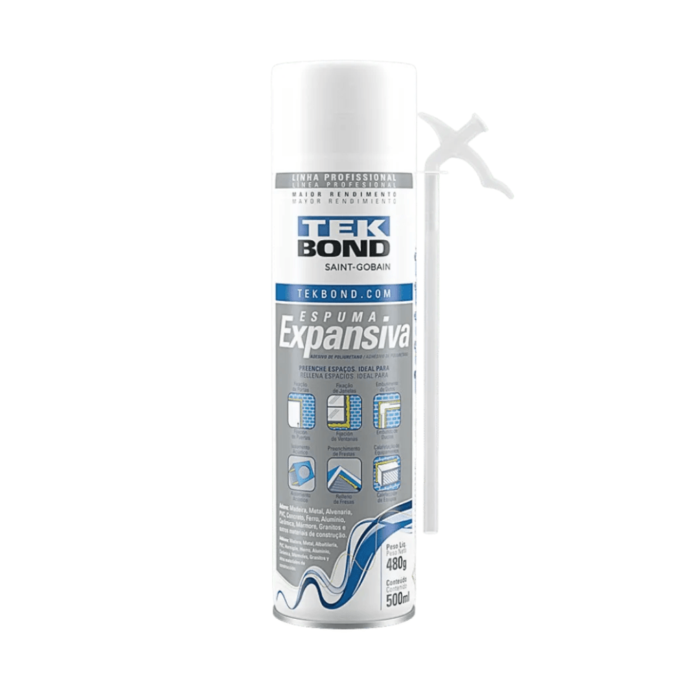 ESPUMA PU EXPANSIVA 500 ML - TEKBOND