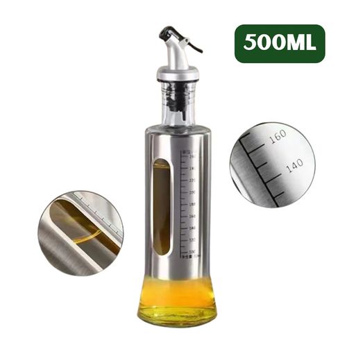 Dispensador Aceitero Vidrio Antifugas – Resistente Y Fino