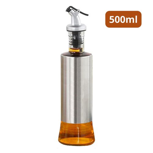 Frasco Aceitero Y Vinagrero De Vidrio 500ml Resistente