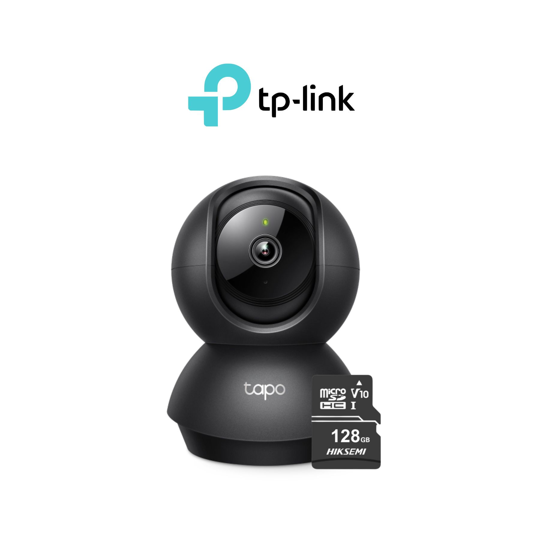 Cámara de Seguridad Wi-Fi 360º Tapo C211 + Micro SD 128gb - Tplink