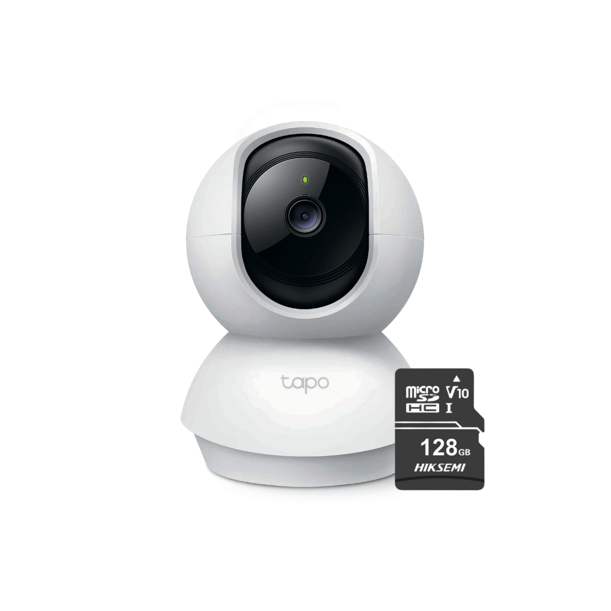 Cámara de Seguridad Wi-Fi 360º Tapo C200 + MicroSD 128GB - Tplink