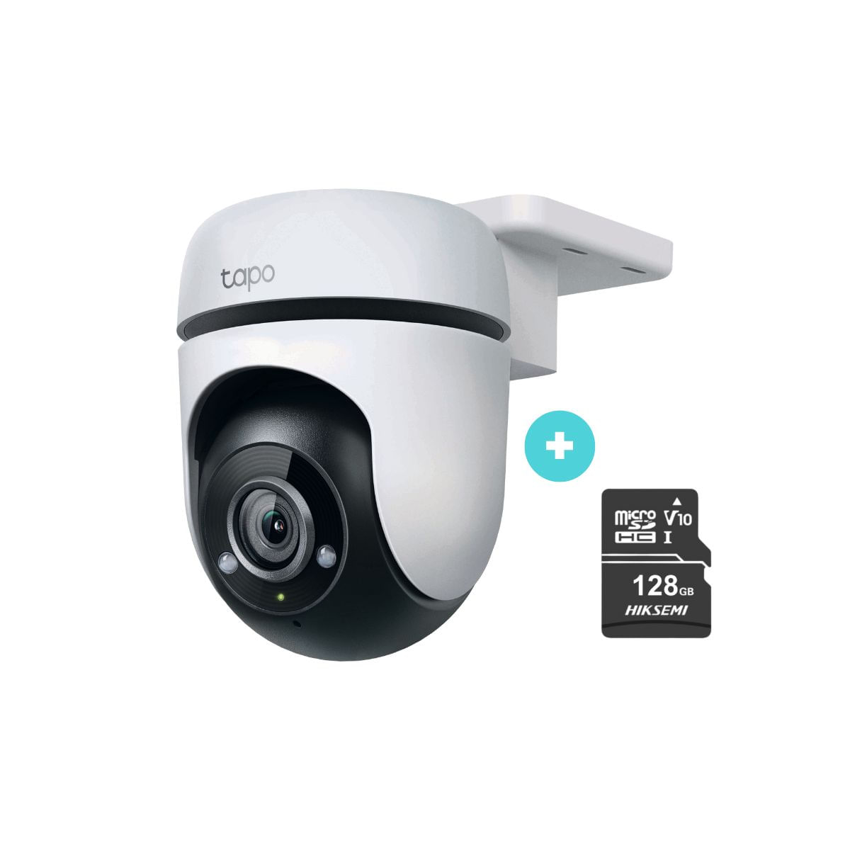 Cámara inteligente Wi-Fi de vigilancia Tapo C510W + Memoria SD 128 GB - Tp-Link
