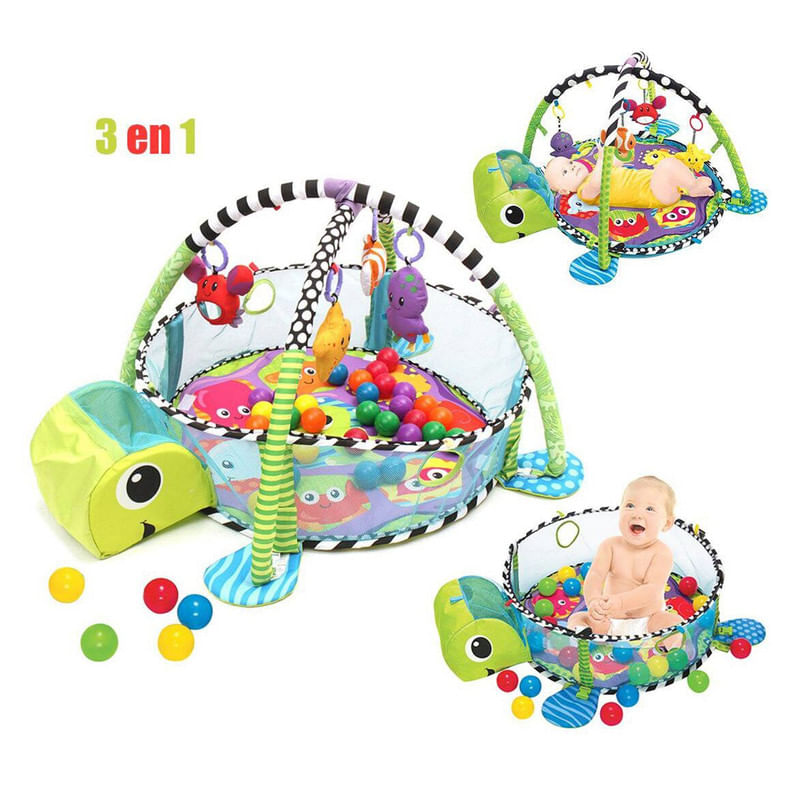 Gimnasio de Actividad Circular con Pelotas Tortuga