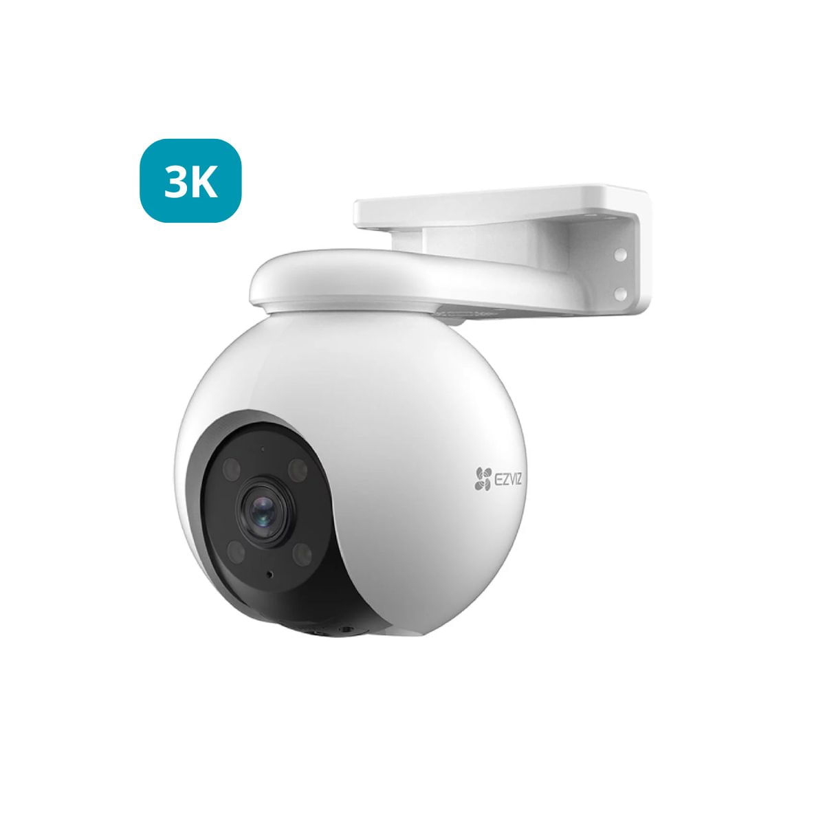Cámara De Seguridad Inteligente Para Exteriores H8 Pro 3K Ezviz
