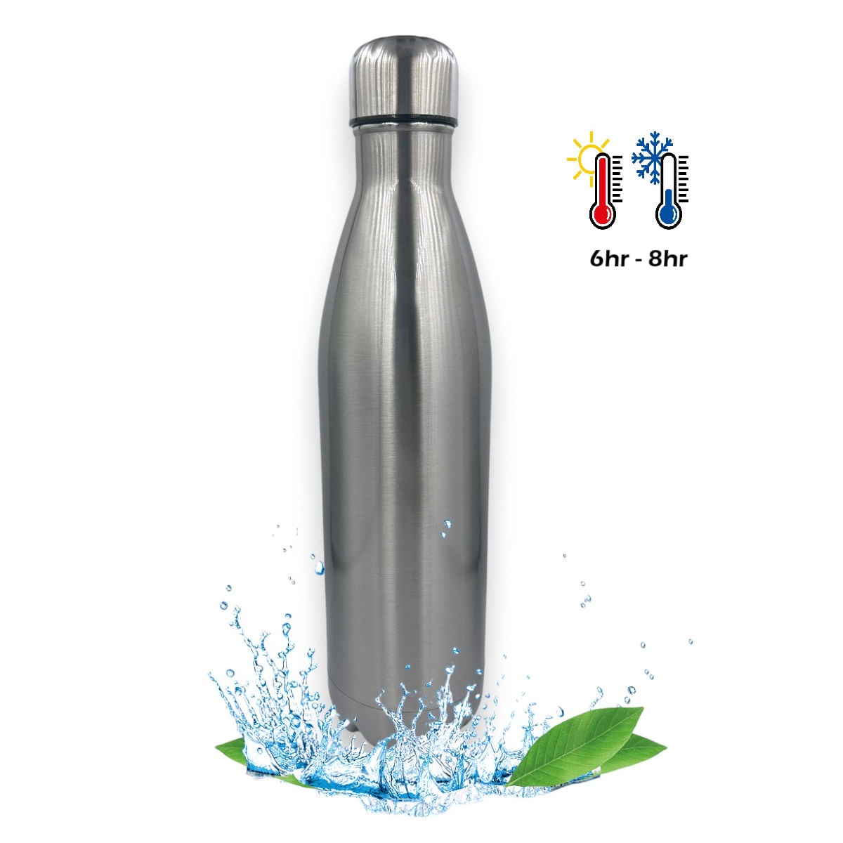 Termo de Acero Inoxidable Tipo Botella 750ml