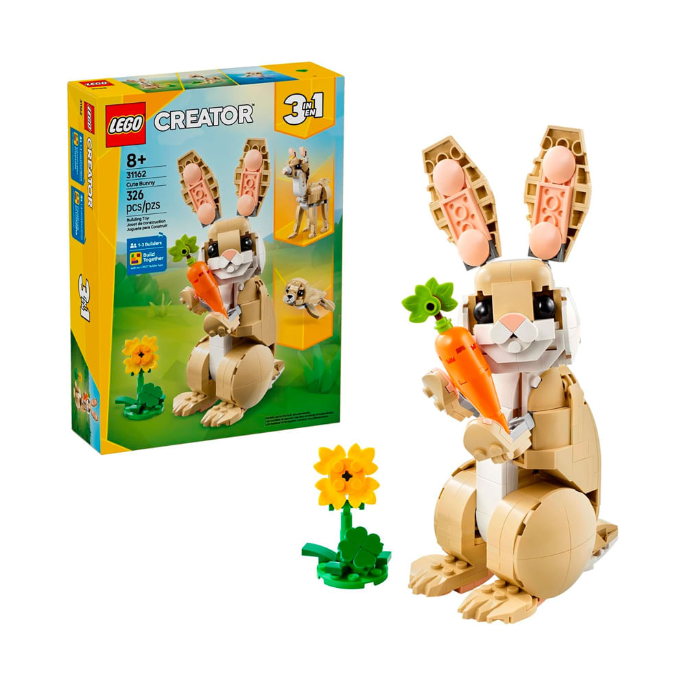 LEGO Creator 3 in 1 Cute Bunny 31162