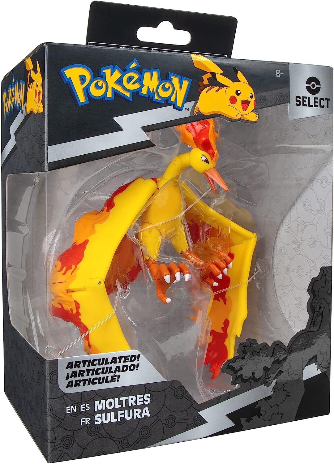 Pokemon Jazwares Select Moltres Articulable