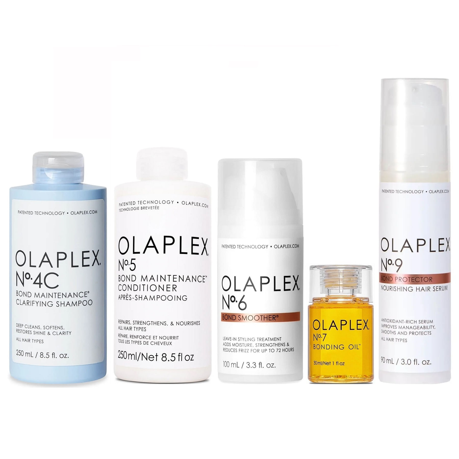 Olaplex N°4C + N°5 + N°6 + N°7 + N°9 Tratamiento Sin Sulfato
