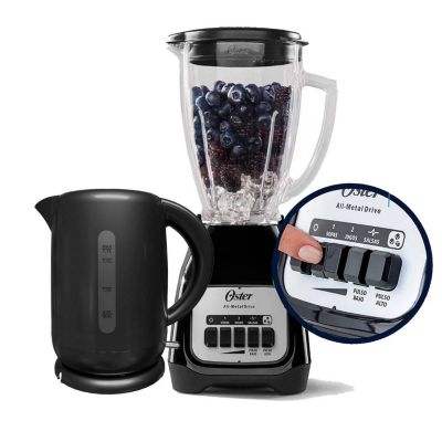 Combo Oster Licuadora BLSTKAG-BPB + Hervidor BVSTKT3101