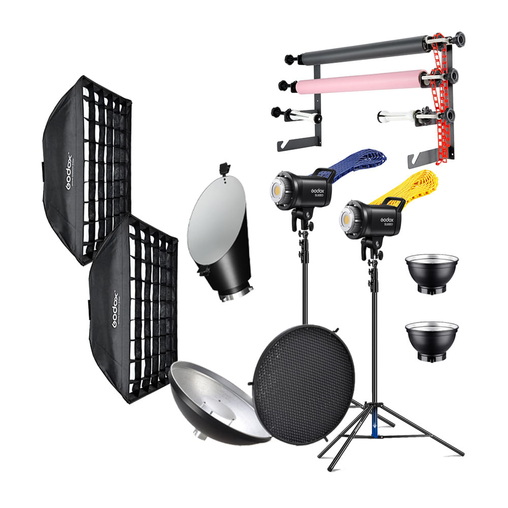Combo de Estudio Luz Continua Godox SL100D