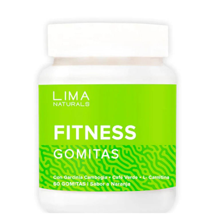 GOMITAS ADULTOS FITNESS 60 UNIDADES LIMA NATURALS