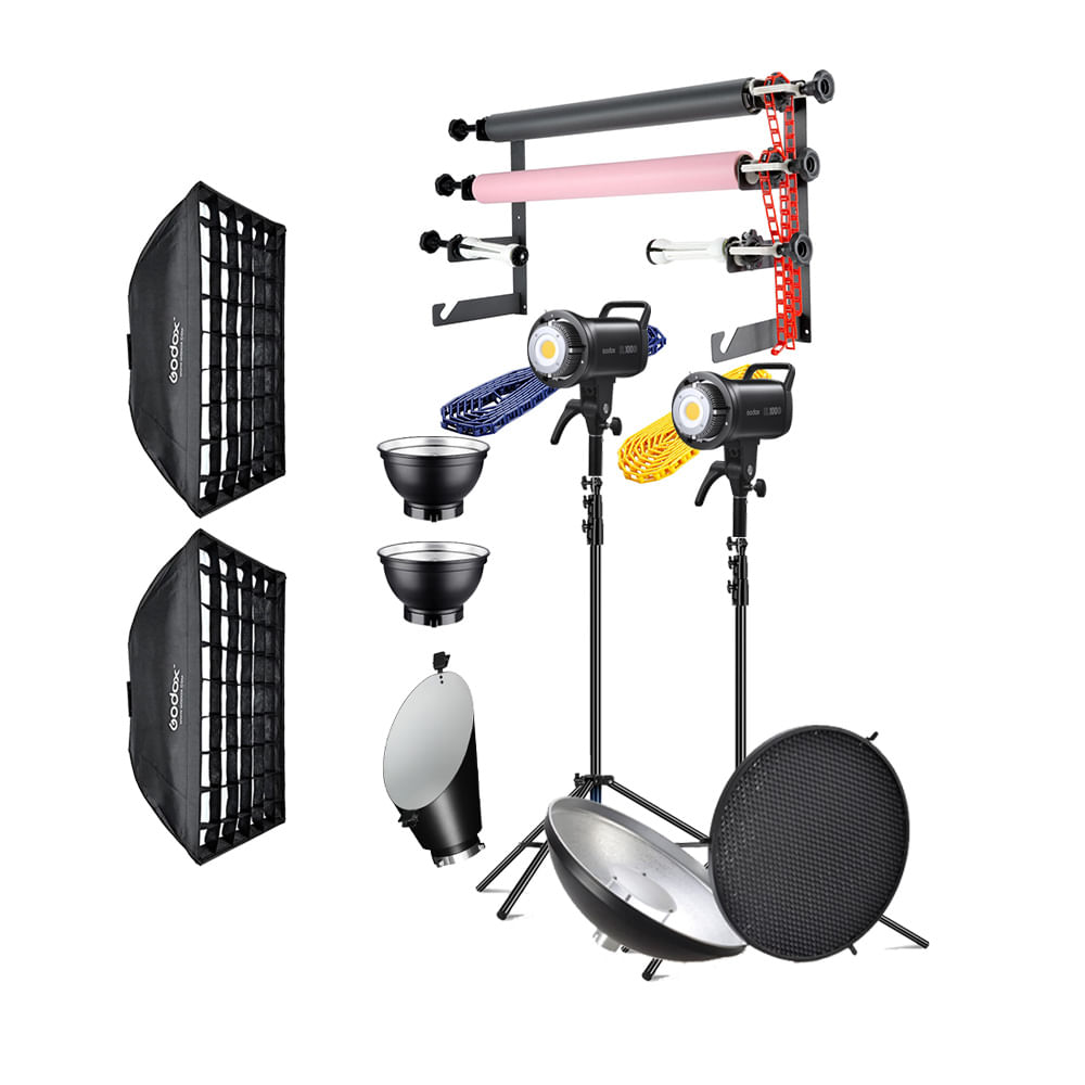 Combo de Estudio Luz Continua Godox