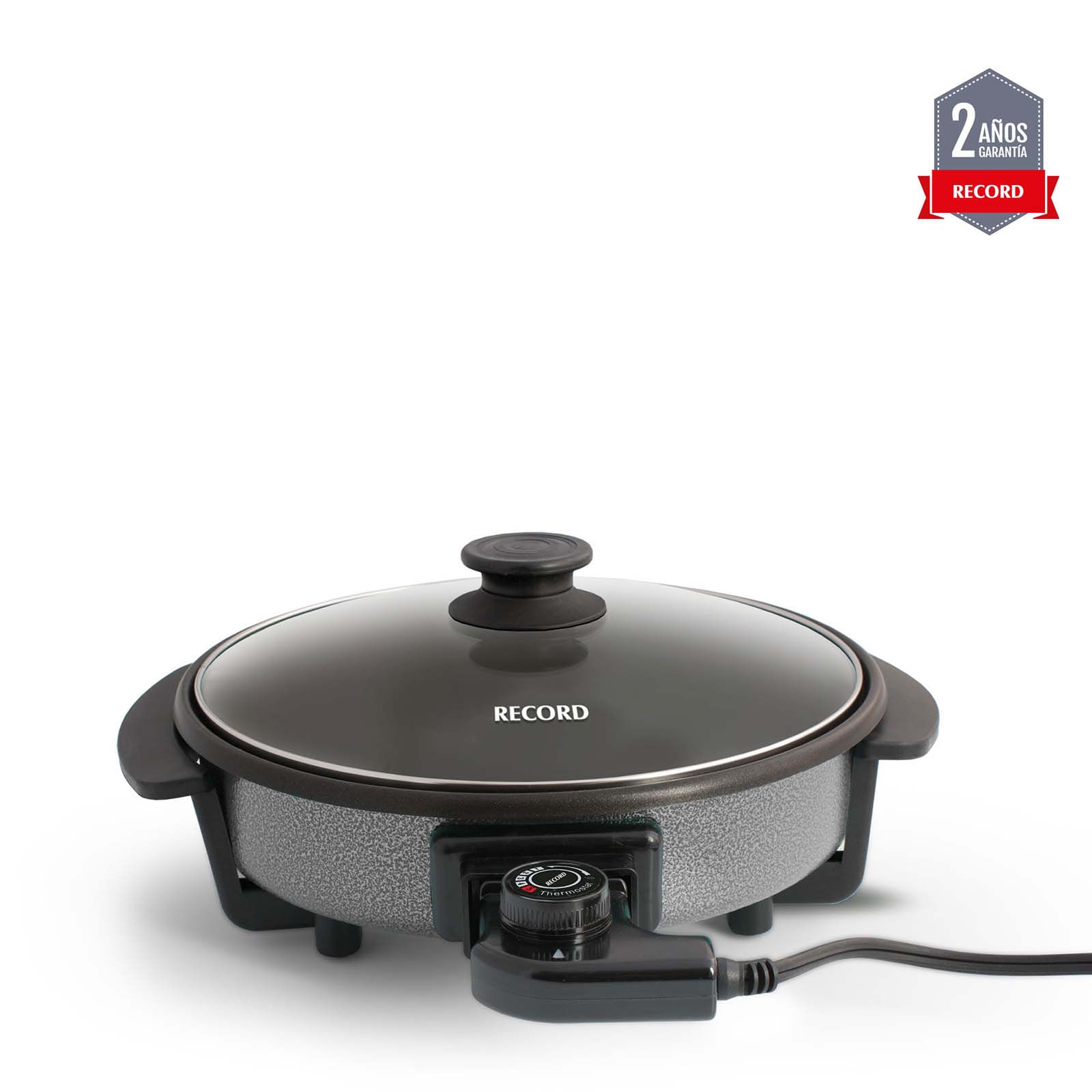 Sartén Eléctrica Record Multicocción Negra