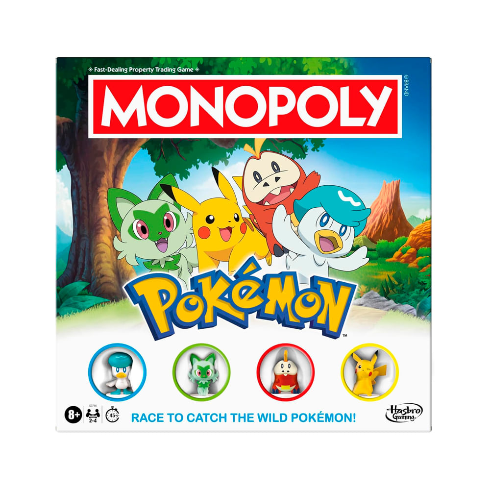 Pokemon Monopolio Kids Edition Ingles