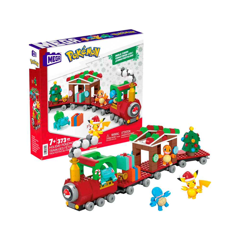 Pokemon Mega Set Navidad 373 Piezas Exclusivo USA