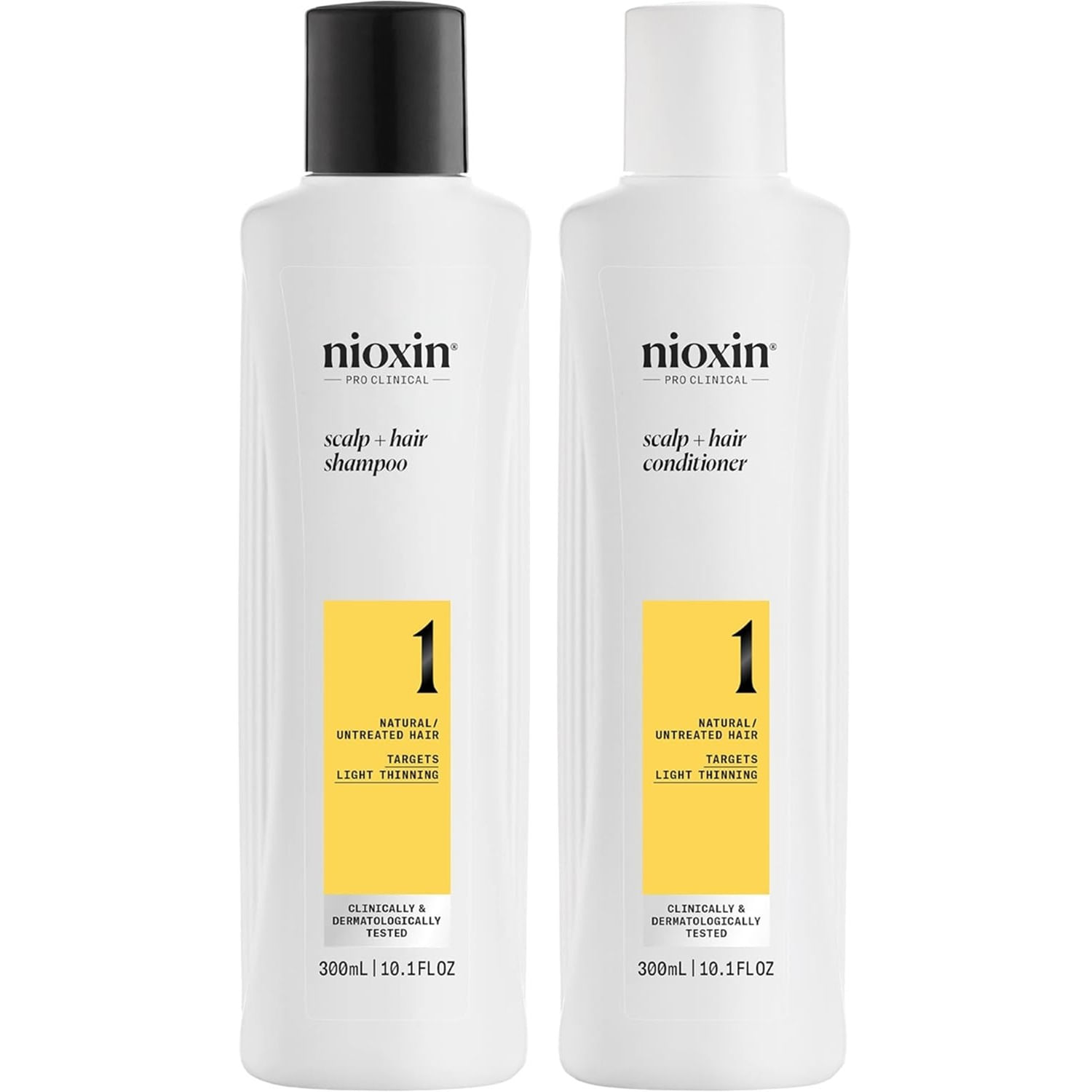 Nioxin-1 Shampoo Densificador + Acondicionador para Cabello Natural