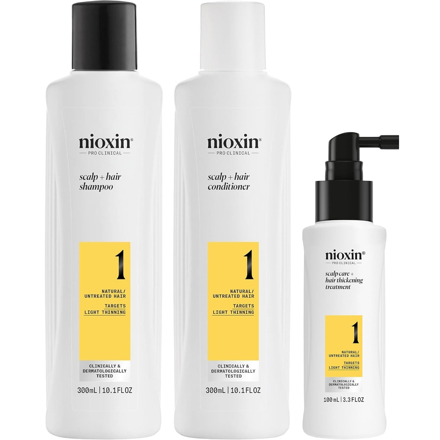 Nioxin-1 Tratamiento Densificador para Cabello Natural 300ml