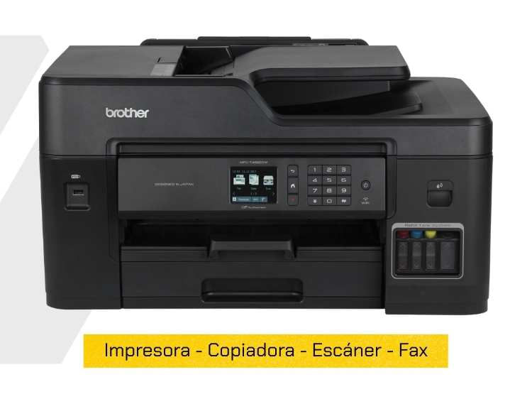 Impresora Multifuncional Brother MFC-T4500DW A3 Ink Tank WiFi Dúplex