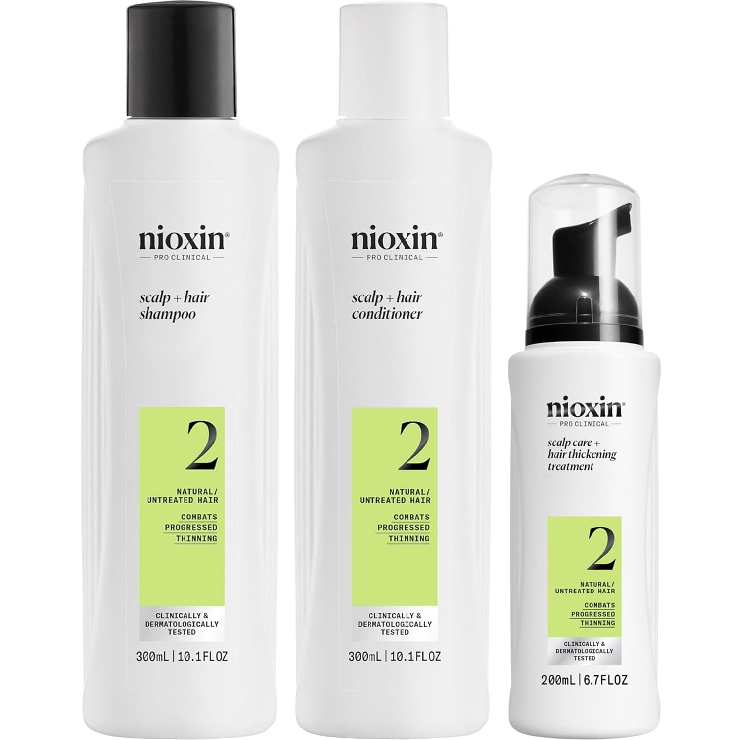 Nioxin-2 Tratamiento Densificador para Cabello Natural 300ml
