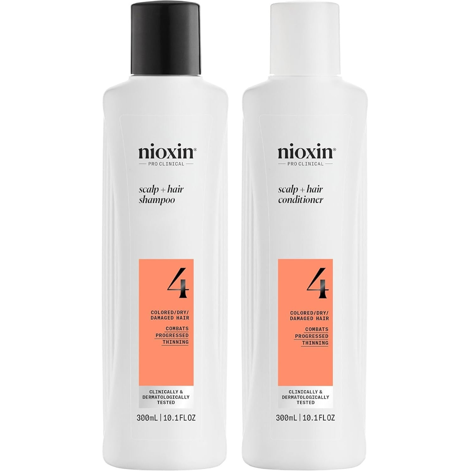 Nioxin-4 Shampoo Densificador 300ml  + Acondicionador Cabello Teñido