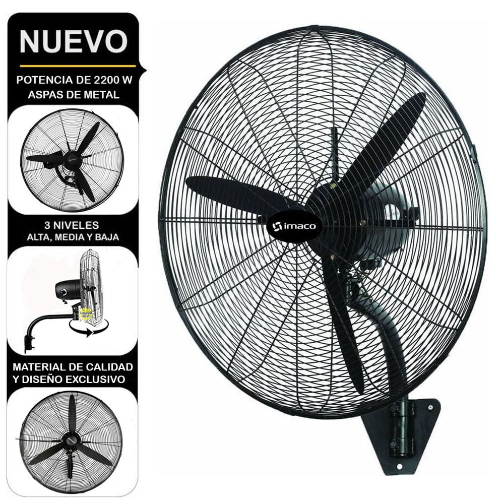 Ventilador semi-industrial de Pared 26"" WF2630 Imaco (EYH)