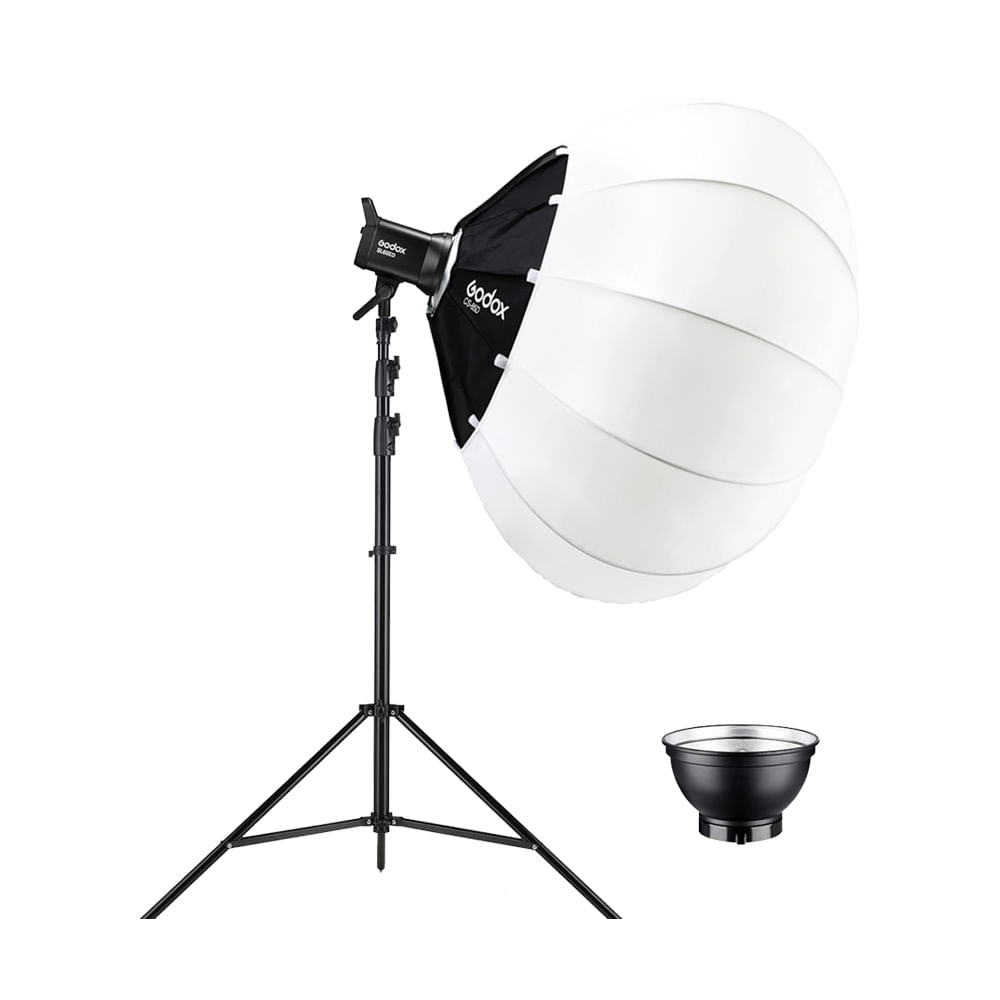 Combo Luz Continua Godox SL60IID + Parante + Softbox Lantern Godox CS-85D (Gratis: Reflector)