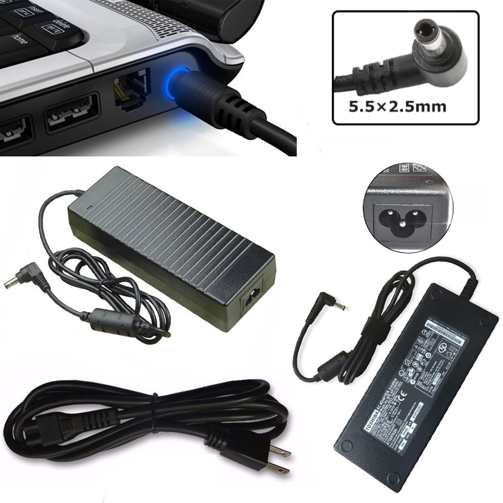 Cargador Genérico Laptop Toshiba 19V 63A 120w 55x25mm