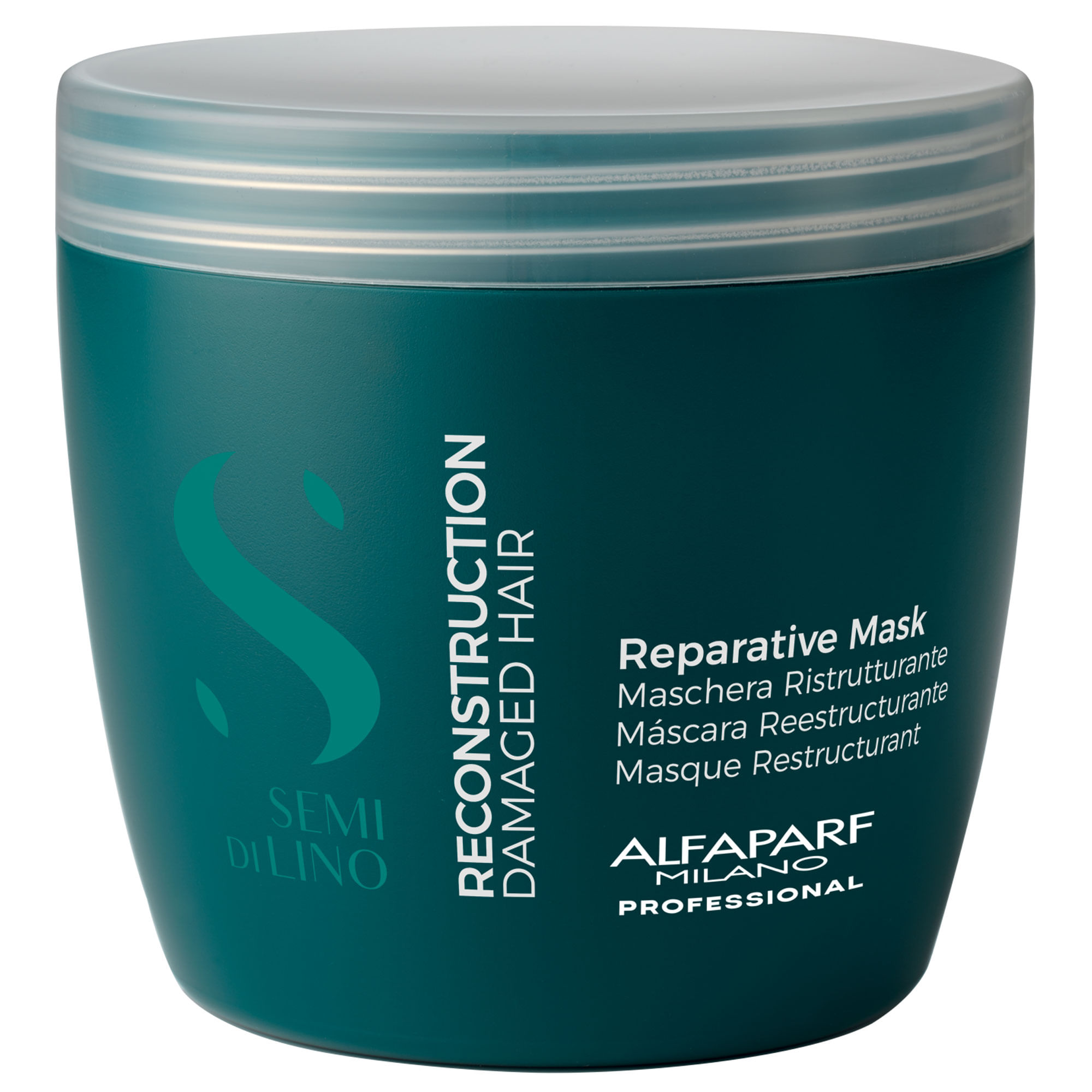 Mascarilla Reparadora Cabello Dañado Alfaparf Reconstruction 500ml