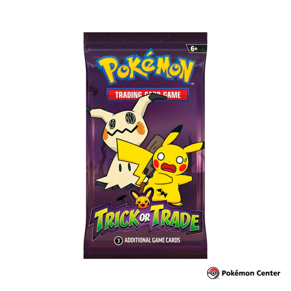 Pokemon TCG Trick Or Trade Halloween Ingles Sobre