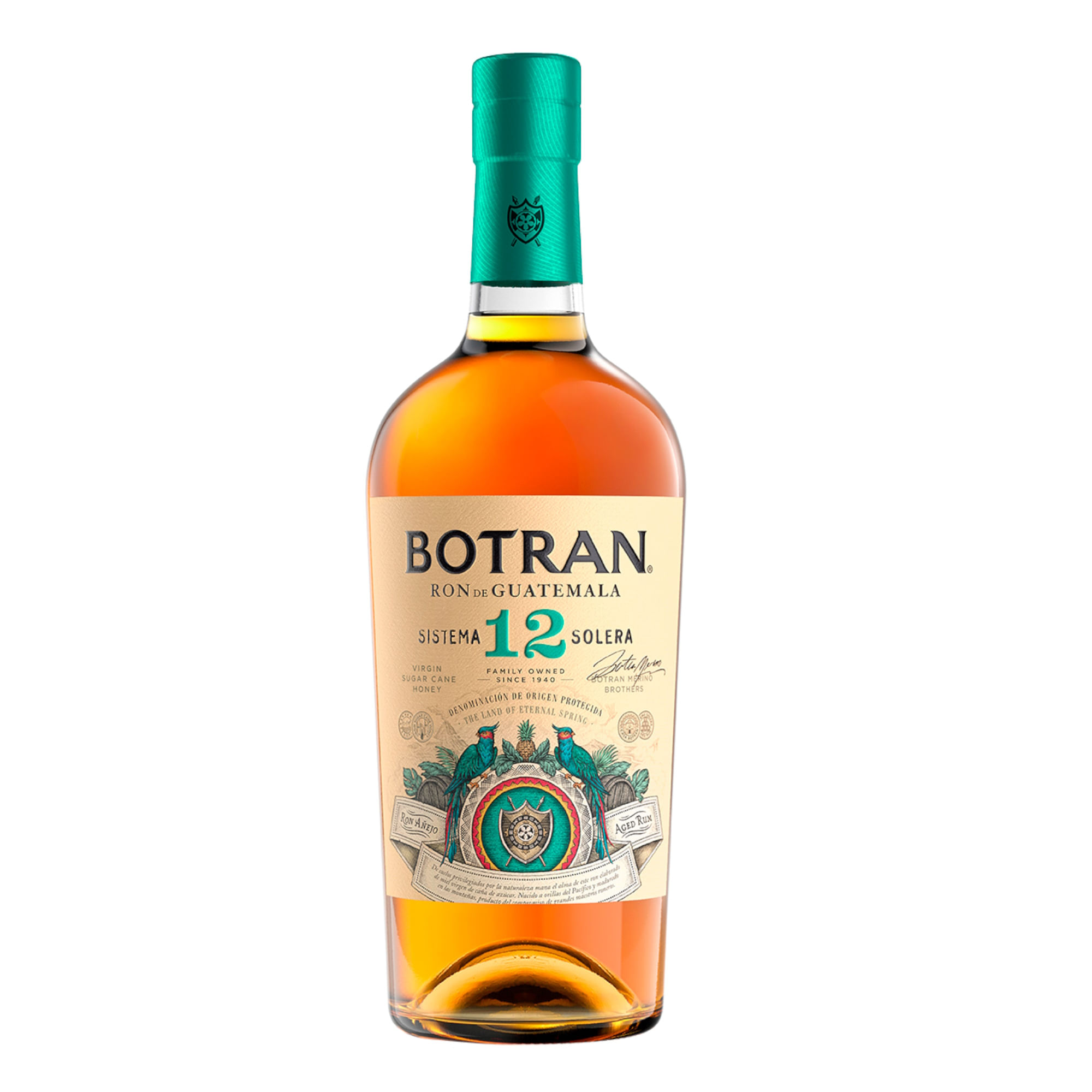RON BOTRAN AÑEJO 12 AÑOS 750ML