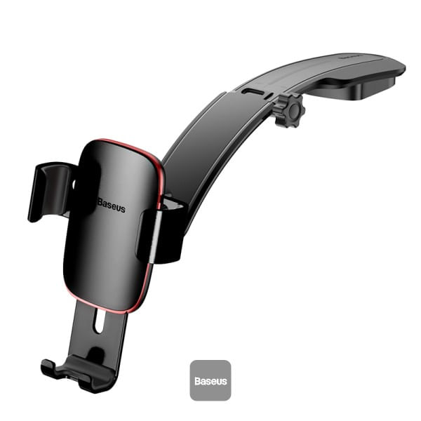 soporte premium para teléfono de automóvil con ranura para CD Baseus Metal Age Gravity Car Mount
