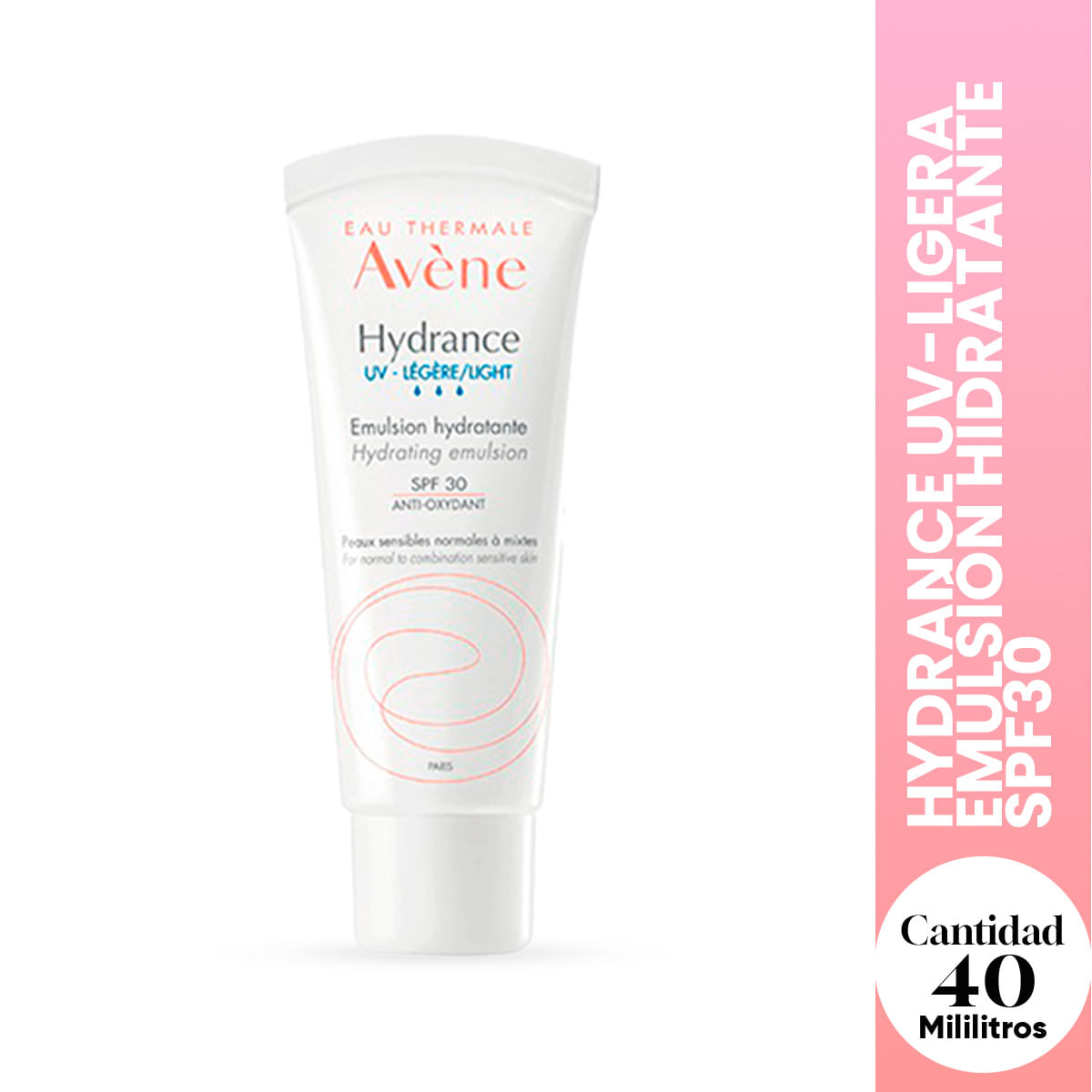 LIQUIDACIÓN! Hydrance UV-Ligera Emulsión Hidratante SPF30 - 40ml -  Hidratación y Protección Solar -