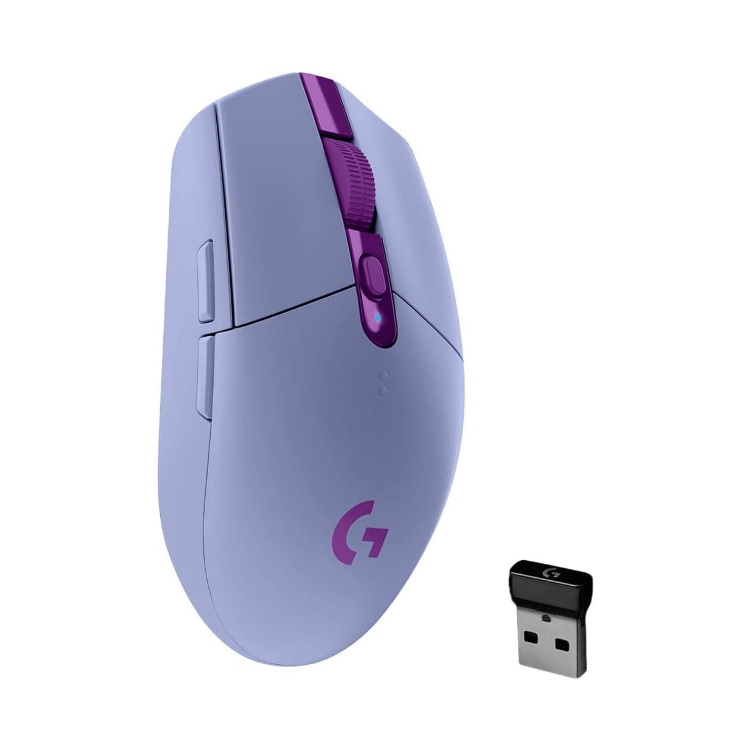 Mouse Gamer Logitech G305 Wireless con Sensor HERO de 1ms - Violeta
