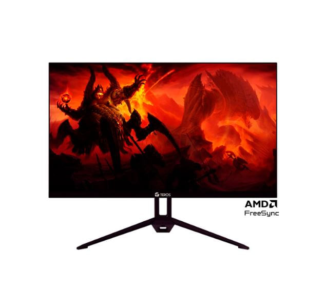 MONITOR FLAT TEROS TE-2415S, 23.8'' FHD IPS, HDMI, VGA, SPEAKER