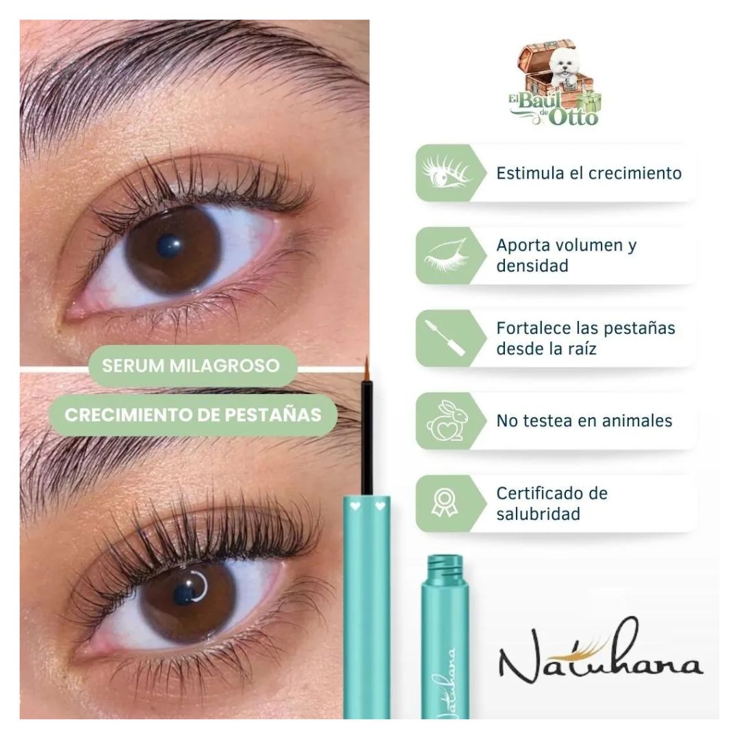 Serum Fortalecedor Milagroso Para Pestañas y Cejas