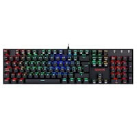 Redragon - Teclado Mitra K551 RGB Switch Red Español - Black