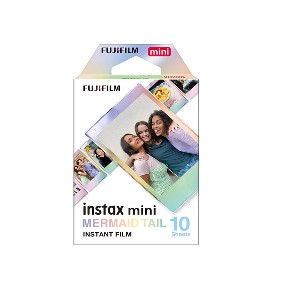 Pack de Pelicula Fujifilm Instax Mini Mermaid Tail x10