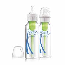 Set  x2 Unids. de Biberones Options+ Vidrio Boca Estrecha de 8 oz