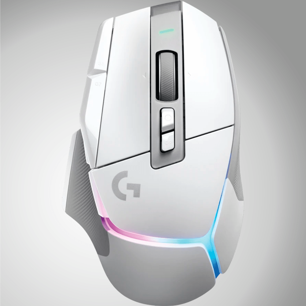 Mouse Inalámbrico  Gamer G502 X PLUS 25K DPI Lightforce RGB - Blanco