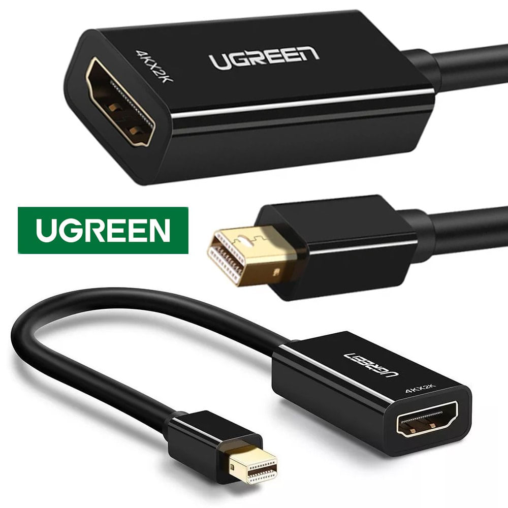 Adaptador Convertidor Mini Displayport a HDMI 4k UGREEN Mdp a hdmi Mac